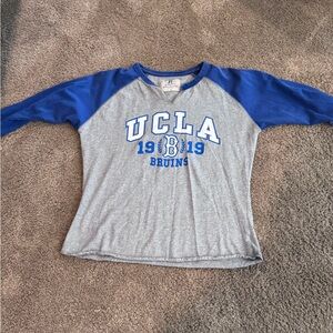 Russell Athletic UCLA Gray and Blue baseball Tee